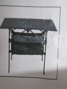 Outdoor party patio picnic roll-up camping table