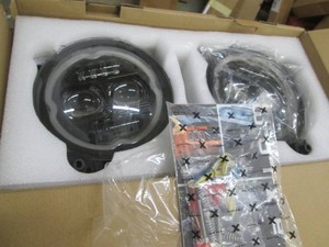 Pair of 9in LED angel eye headlights for 2018Jeep Wrangler JL 2020Gladiatpr JL