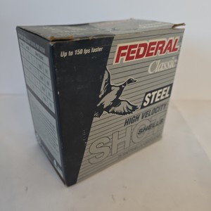 Federal Classic Steel Magnum 12 Gauge 2 34 BB Steel Shotshells