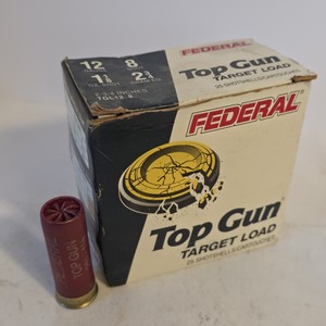 Federal Top Gun Target Load 12 Gauge 2 34 No. 8 Shot
