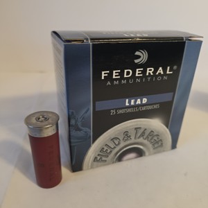 Federal Field & Target 12 Gauge 2 34 No. 8 Lead Shot. New unopened box