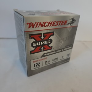 Winchester Super X 12 Gauge 2-34 00 Buckshot