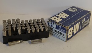Smith & Wesson .357 Magnum 158 Grain Jacketed Soft Point Ammunition