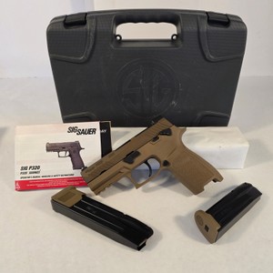 SIG Sauer P320 M18 9mm FDE Semi-Automatic Pistol