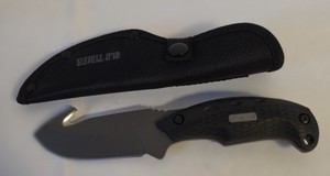 Old Timer Copperhead 2143OT Fixed Blade Gut Hook Hunting Knife with Sheath