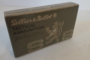 Sellier & Bellot 5.56x45mm M193 55 Grain Tactical Ammunition
