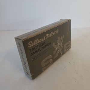 Sellier & Bellot 5.56x45mm M193 55 Grain Tactical Ammunition