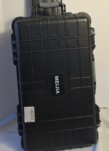 MEIJIA Rolling Hard-Shell Protective Equipment Case with Foam Interior