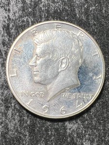 1964 US PROOF KENNEDY HALF DOLLAR