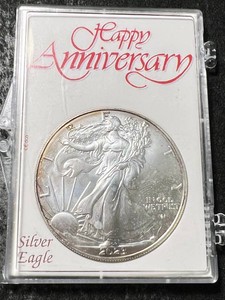 2023 AMERICAN SILVER EAGLE 1 TROY OZ .999 FINE SILVER IN CASE