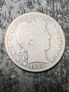 1902 US BARBER HALF DOLLAR