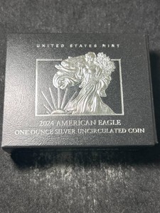 2024 AMERICAN SILVER EAGLE IN ORIGINAL MINT BOX