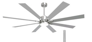 Modern 8-Blade LED Ceiling Fan with Remote $149.99 Retail - Brand New