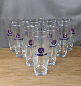 Lowenbrau 0.2L Beer Glasses 12-Piece Set J