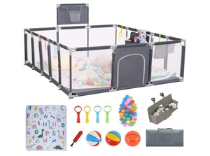  Baby Playpen with Play Mat $116.99 Retail - Brand New