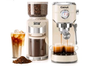 Gevi 20-Bar Espresso Machine with Conical Burr Grinder $215.99 Retail - Brand New