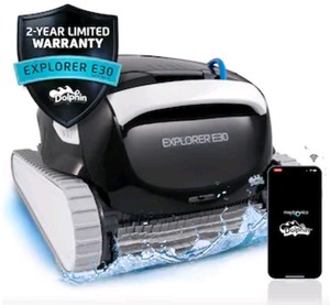 Dolphin Explorer E30 Wi-Fi Robotic Inground Pool Vacuum $1099.00 Retail - Brand New