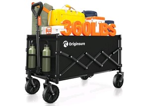 Originsure 110L Collapsible Folding Utility Wagon Cart $69.99 Retail - Brand New