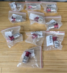 12V Functional Automotive Cigarette Lighter in Red 10pk - Brand New