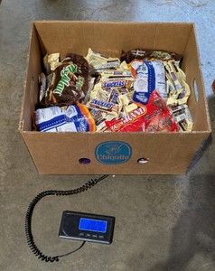 Assorted Candy and Chocolate 28.20 lb Box Lot - Brand New