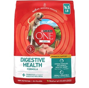 Purina ONE Plus Digestive Health Formula Dry Dog Food 16.5 lb $39.99 Retail - Brand New