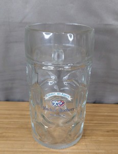 Hacker-Pschorr Munchen 1-Liter Glass Beer Steins 6-Pack J