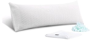 Rainmr 20x54-Inch Firm Memory Foam Body Pillow $59.99 Retail - Brand New