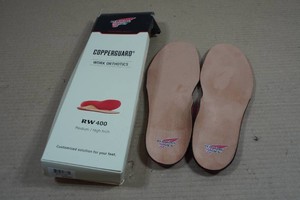 Red Wing Copperguard Work Orthotics Insoles - Size 10