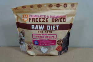 Boss Cat Raw Diet Freeze Dried Turkey Recipe Cat Food - 9oz
