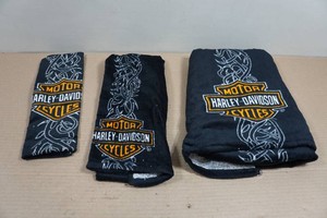 Harley Davidson 3-Piece Towel Set