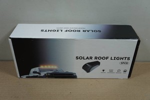5-Piece Solar Roof Lights for Vehicle