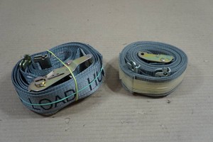 2 Load Hugger 12 Ratchet Straps