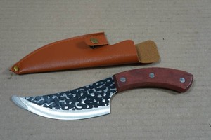 Viking Knife Co 10 Hammered Carbon Steel Knife