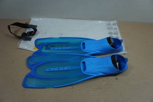 Cressi Agua Adult Fins - 3536, 2.53.5