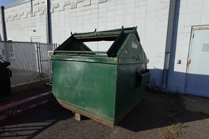 Steel Commercial Dumpster - 78 x 72 x 72