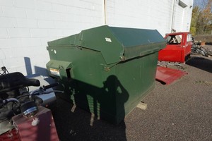 Steel Commercial Dumpster - 72 x 71 x 59