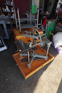 Hermes Engravograph Engraving Machine with Stand and Crate