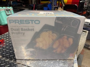 Presto Dual Basket ProFry 5 Quart Deep Fryer