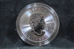 2017 Canada Maple Leaf Elizabeth II 1 Ounce Silver Coin