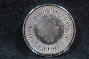 2017 Australia Kangaroo Elizabeth II 1 Ounce Silver Coin