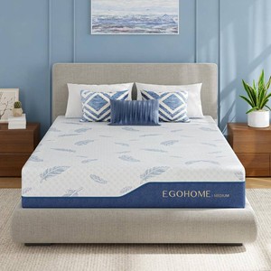 $425 EGOHOME King 14 Gel Memory Foam Mattress