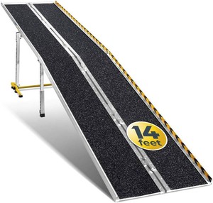 $800 MAASTERS Aluminum Wheelchair Ramp 14 ft