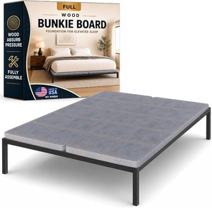 $117 Treaton 1.5 Split Bunkie Board Bed Support