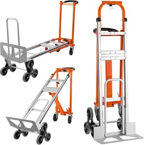 $166 4 in 1 Stair Climbing Hand Truck 1000Lbs