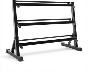 $140 CAP 2-3 Tier Dumbbell Rack, Steel, 5-75lb