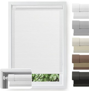 No Drill Cordless Shades White 58x72
