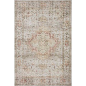$395 Heidi SageMulti Bohemian Printed Rug 7x9.5