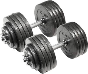 $201 CAP Adjustable Cast Iron Dumbbells