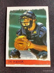 2002 Topps Gallery Joe Mauer Rookie Card
