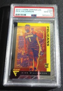 2019 Chronicles Flux Zion Williamson Rookie - PSA 10